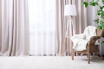 Vary Natural Lighting with Drapes Installation!